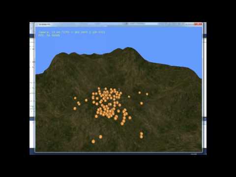 Terrain example using Physx in C# XNA