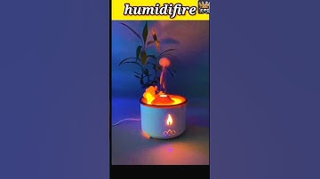Volcanic Flame Air Humidifier Night Lamp