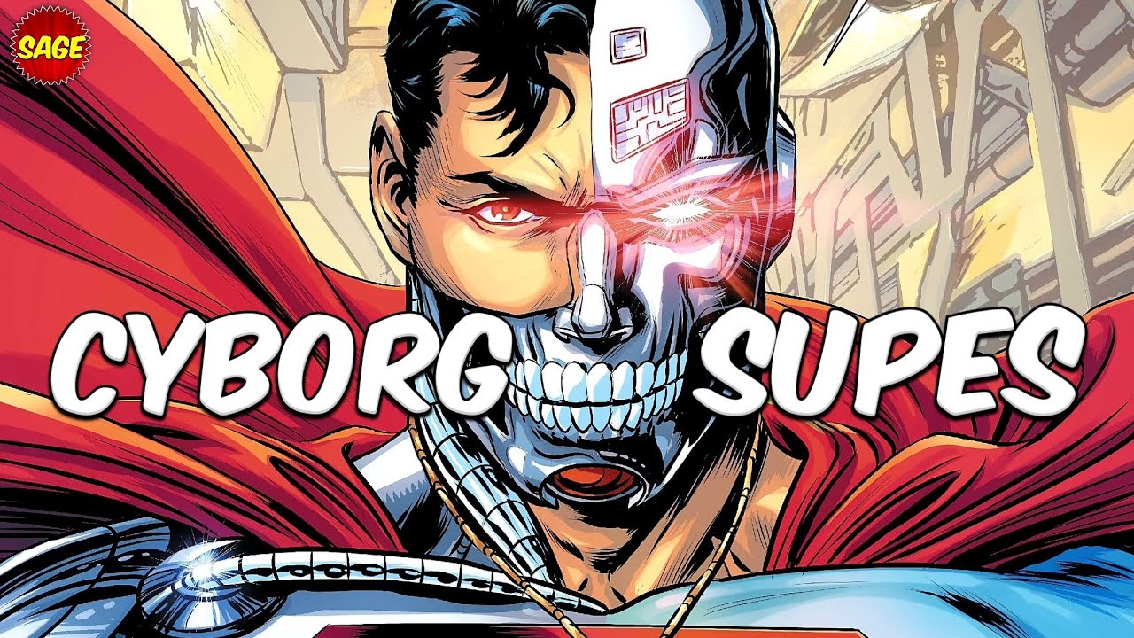 Who Is Dc Comics Cyborg Superman If Superman And Brainiac Fused Youtube