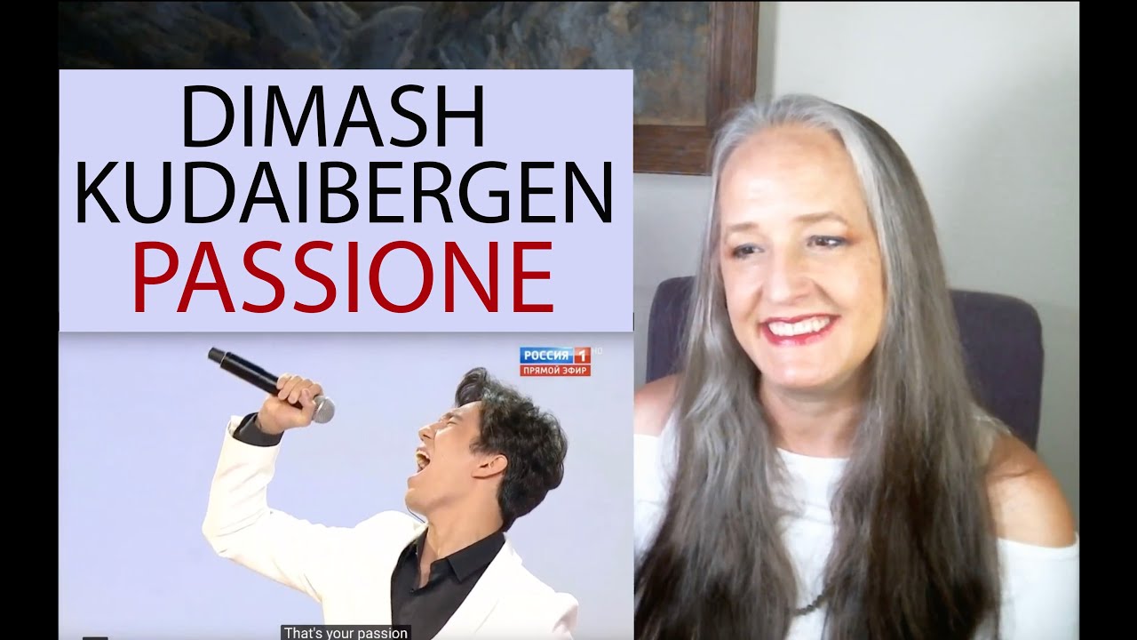 Voice Teacher Reaction to Dimash - Passione