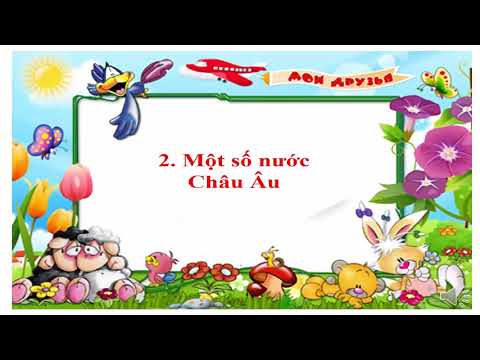 Ngày 04/04/2020 môn Địa lí bài Châu Âu