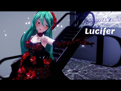 【Ray-MMD-MMD 4K 60fps】ルシファー covered by 花譜