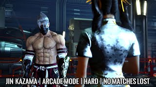 TEKKEN 8 | Arcade Mode | JIN KAZAMA | Hard | No Matches Lost | 4K 60FPS
