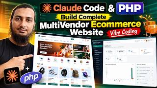 Claude Code & PHP | Build Complete MultiVendor Ecommerce Website | Vibe Coding