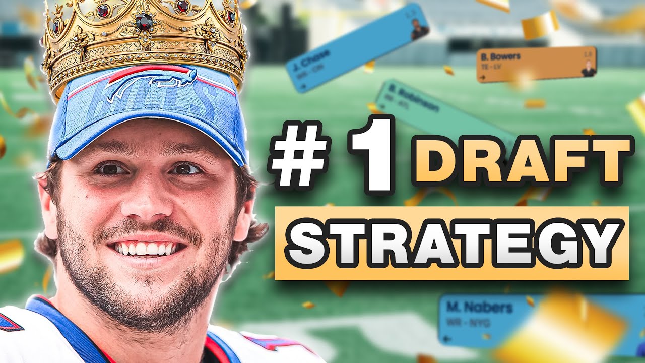 The BEST Strategy in 2025 Fantasy Football Drafts (+ a PPR Mock Draft)