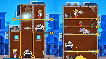 Home Pin Hero Rescue All Levels Gameplay android iOS