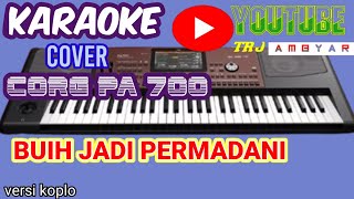 BUIH JADI PERMADANI karaoke (cover corg pa 700)#nocopyright