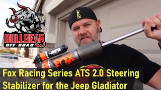 Fox Racing Series Steering Stabilizer for the Jeep Gladiator