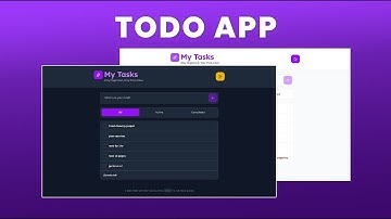 Build a Todo app using React.js and Tailwind CSS #reactjs #todoapp #reactprojects