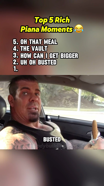 Top 5 Funniest Rich Piana Moments 😂😂 #shorts