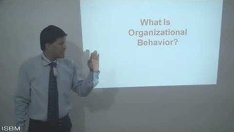 Introduction to Organizational Behaviour