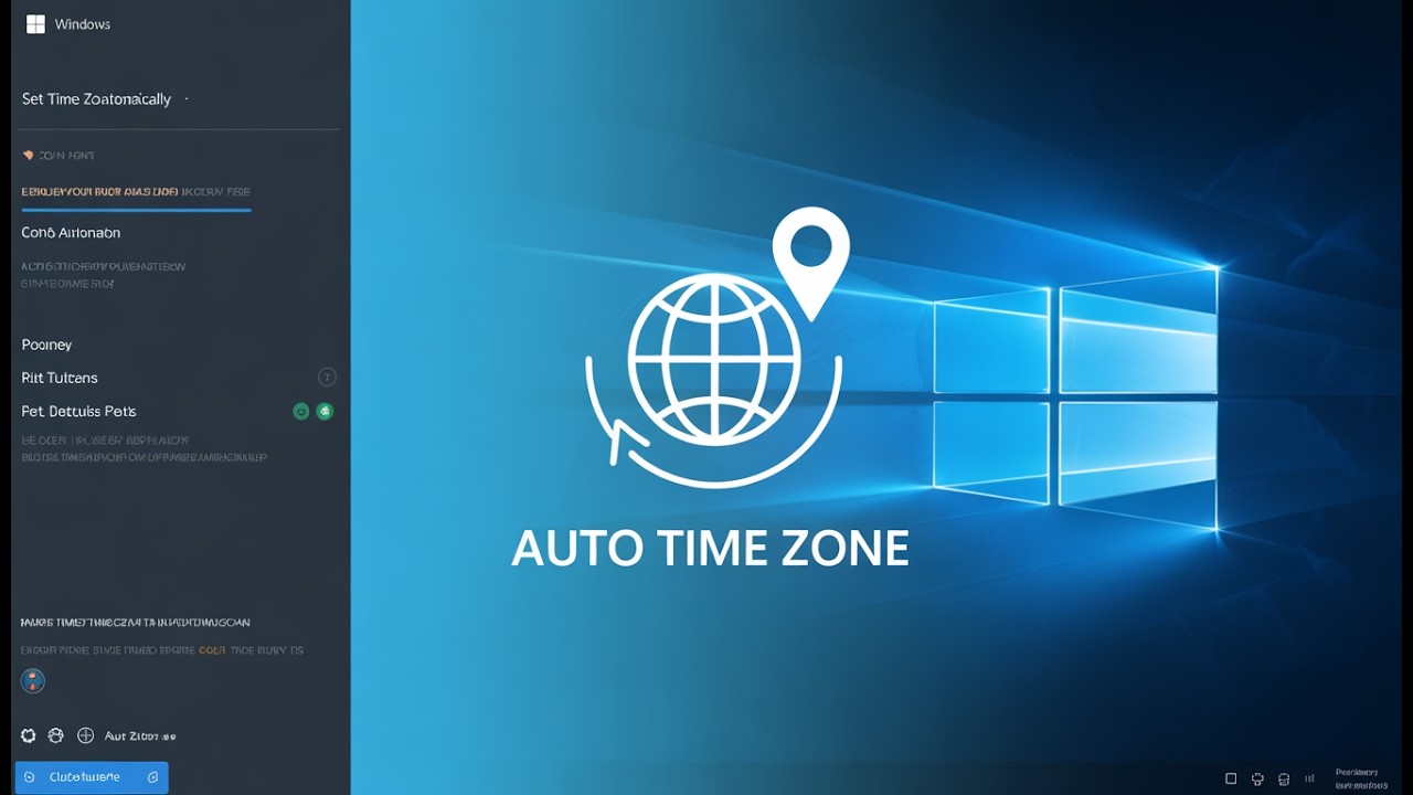 How to Enable Automatic Time Zone in Windows 10 - YouTube