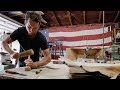Handmade Wood Bed Frame by Chris Earl for Parachute Handmade Wood Bed Frame by Chris Earl for Parachute