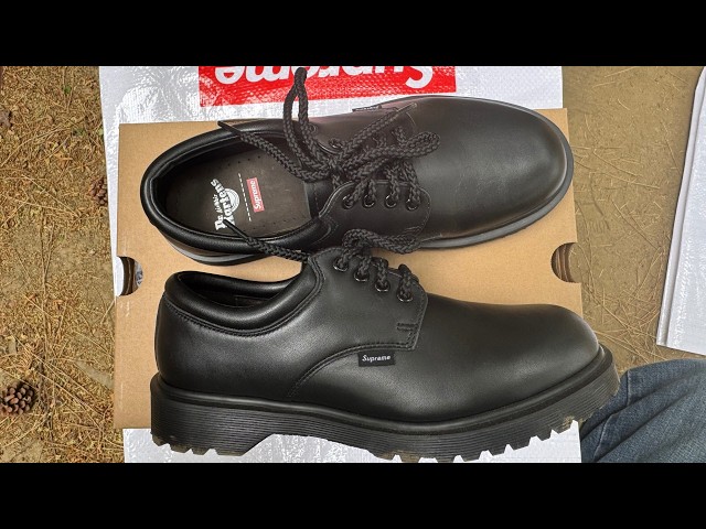 Stayed up all night to buy this | Supreme x Dr.Martens 'Postal