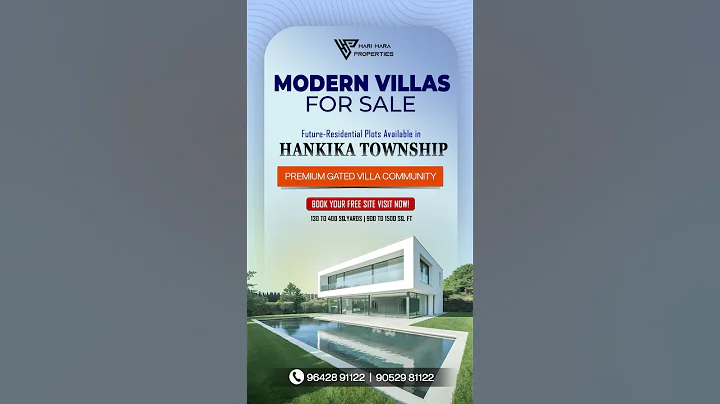 Modern Villas for Sale in Hankika Township Vizag #property #realestate #villa #house #vizag