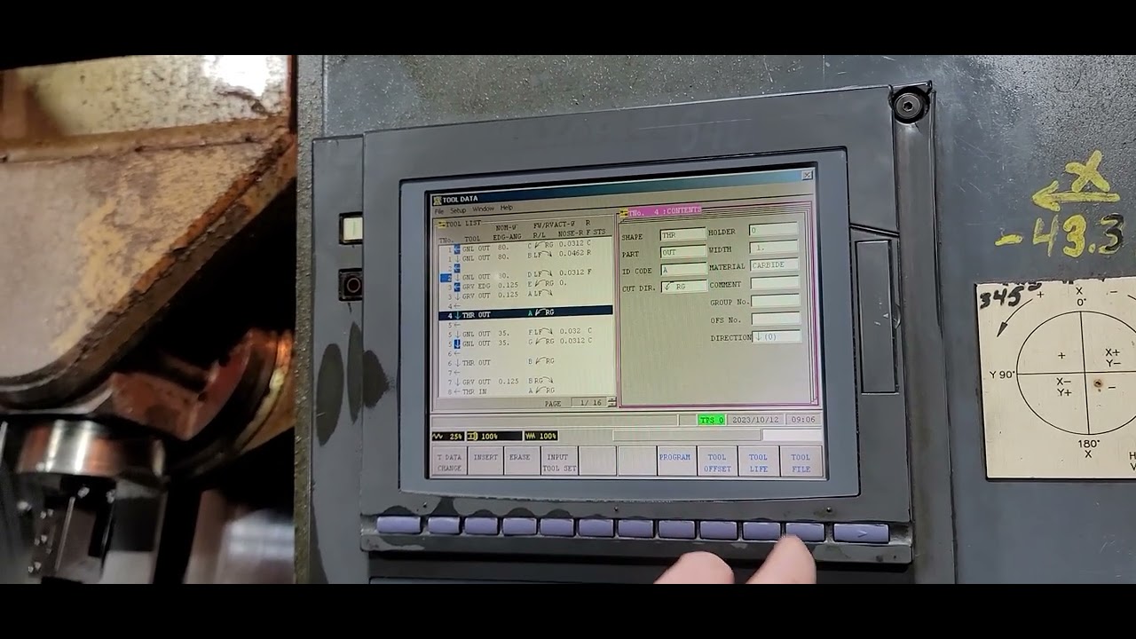 Mazak 640MT Understanding tool descriptors - YouTube