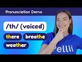 Pronouncing Th Voiced English Pronunciation Lesson Part 1 Pronouncing Th Voiced English Pronunciation Lesson Part 1