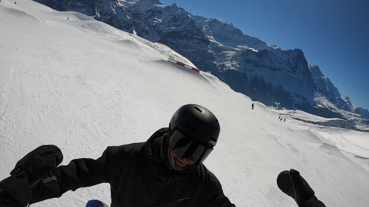 POV: Riding Park at 30+ // Capita Mega Mercury // Snowpark Grindelwald First
