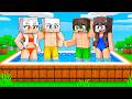Sono SOPRAVVISSUTO 100 GIORNI in una PISCINA ENORME in Minecraft!