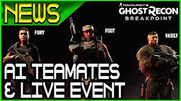 CUSTOM AI Teammates : Resistance Live Event July 16th 🞔 No Commentary 🞔 Ghost Recon Breakpoint