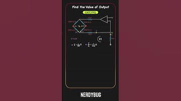 GATE PYQ 35 under 60 seconds: Find the bridge output | Analog Circuits | NerdyBug