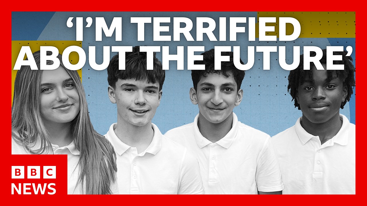 What British teenagers really think about their futures | BBC News