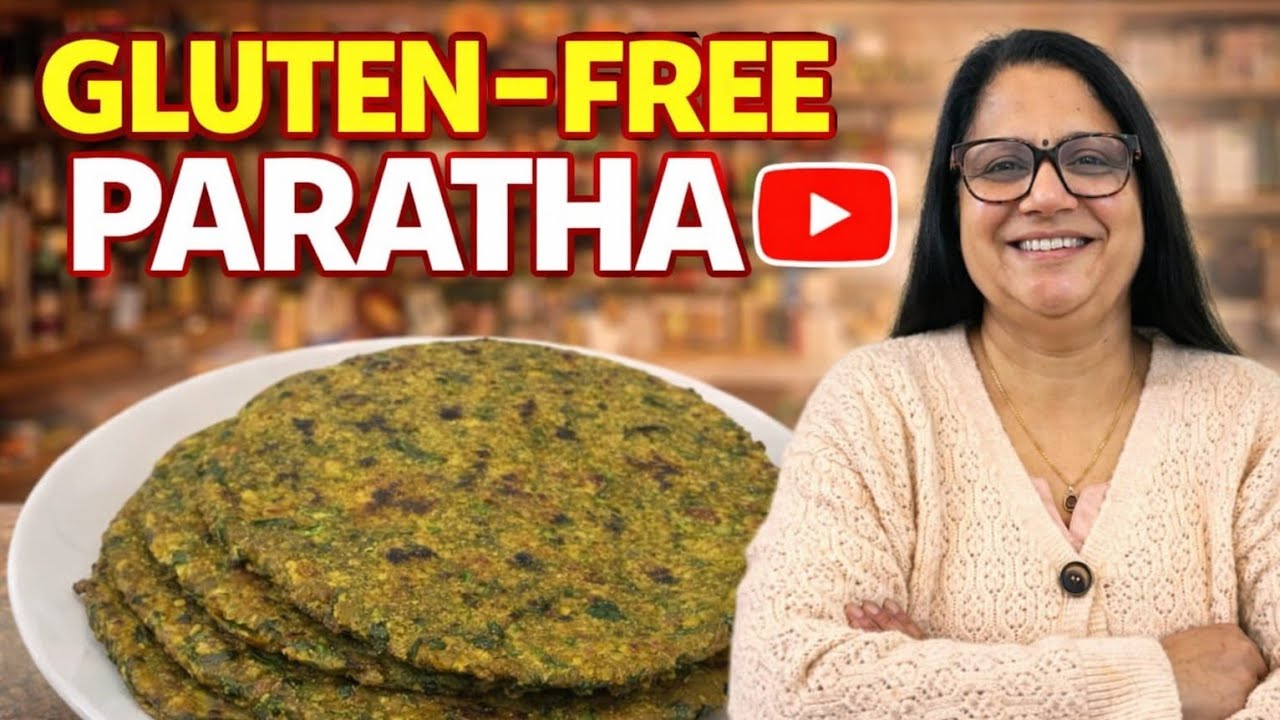 Soft & Healthy Gluten-Free Paratha | Easy Indian Breakfast Recipe