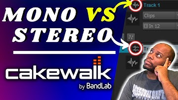 Should You Record Vocals in Mono or Stereo? (Cakewallk by Bandlab Tutorial)