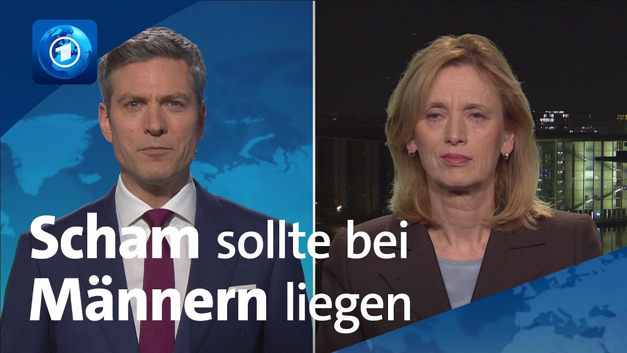 Bundesfamilienministerin Prien fordert Konsequenzen aus Dunkelfeldstudie | tagesthemen-Interview