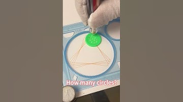 Take a guess how many circles there are #spirograph #art#asmr #satisfying #spirographshr