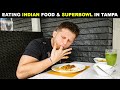 🇮🇳 Eating INDIAN Food &amp; Super Bowl Weekend in Tampa Florida!!