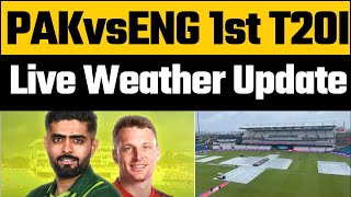 PAKvsENG 1st T20I Live Weather Update : Rain Likley to interrupt PakvsEngland match in Leeds