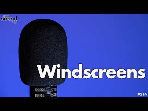 Video: Windscreen For Microphone: Foam And Fur Attachment For Lavalier And Other Microphones. Why Wear A Cover?