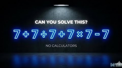 Only 1% Can Solve This "Simple" Math Problem