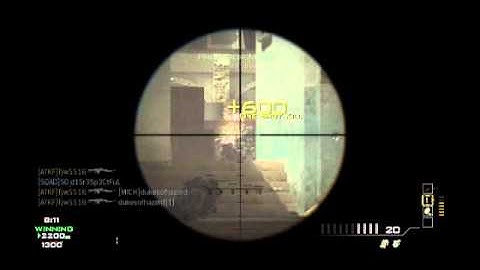 My first Killfeed in Mw3
