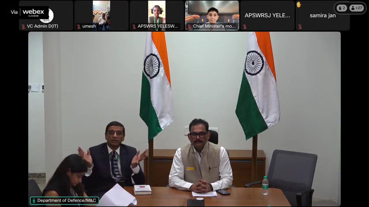 VEER GATHA 6.0 INTERACTION OF GALLANTRY AWARDEES WITH STUDENTS ON 05-10-2026
