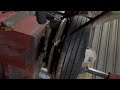 Using old tyre machine that still works