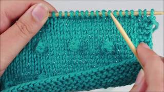 MB (Make Bobble) For Knitting, Worked With a Crochet Hook