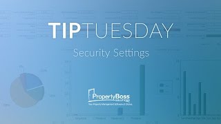 Security Settings - Tip Tuesday