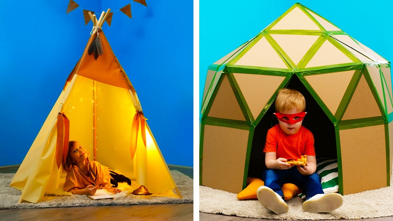 27 FUN AND SIMPLE CARDBOARD DIYS FOR KIDS