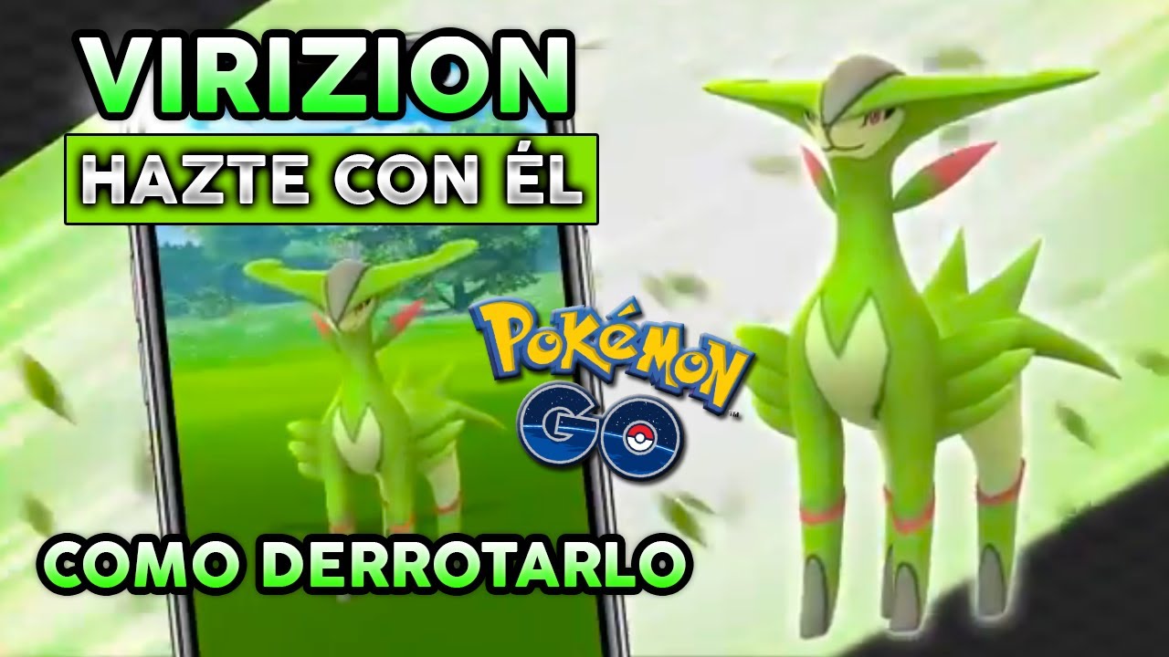 Como derrotar Virizion no Pokémon GO