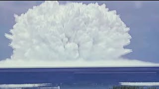 -150 METER UNCUT FOOTAGE OF UNDERWATER NUCLEAR BOMB BLAST 1958