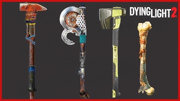 Dying Light 2 - New Weapons & Weapon Mods | Tools Of Destruction