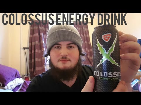 Lidl Colossus Energy Drink Review Drink Review Youtube