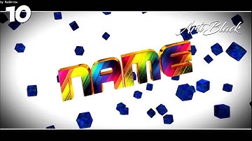 TOP 10 Blender Intro Template #1 + Free Download