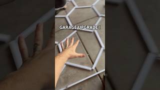 slowly but surely upgrading the garage! #garageupgrade #diy # #viralvideos #workspaceessentials