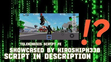 [FE Work In All Games] Telekinesis script Roblox |