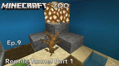 Minecraft Zoo Ep9: Reptile Tunnel Part 1