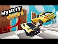 Cars vs mystery doors  sports car driver challenge 5  beamng drive