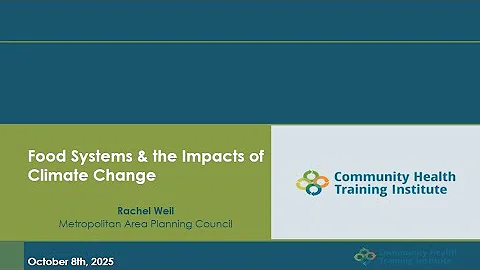 Food Systems & the Impacts of Climate Change (2025)